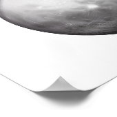 Planet Mercury Space Astronomie Poster (Hoek)