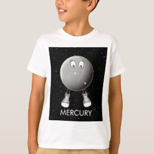 Planet Mercury & Stars T-shirt