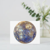 PLANET MERCURY v2 (zonnestelsel) ~ Briefkaart (Staand voorkant)