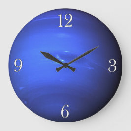 Planet Neptune Astronomy-lovers Wall Clock Grote Klok
