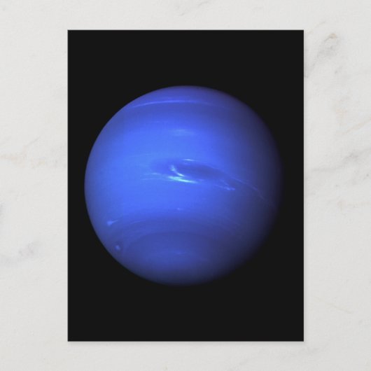 Planet Neptune Briefkaart (Voorkant)