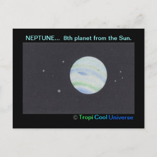 Planet NEPTUNE briefkaart