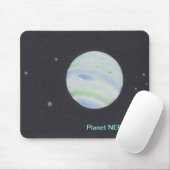 Planet NEPTUNE mousepad Muismat (Met muis)