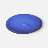 Planet Neptune Papieren Bordje (Gekanteld)