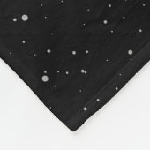 Planet Neptune & Stars Fleece Deken (Hoek)