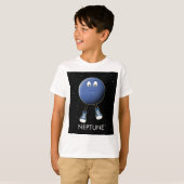 Planet Neptune & Stars T-shirt (Voorkant volledig)