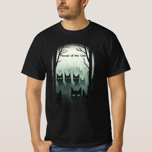 Planet of the Cats T-shirt (Voorkant)