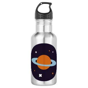 Planet orbit heelal sterrenstelsel waterfles 