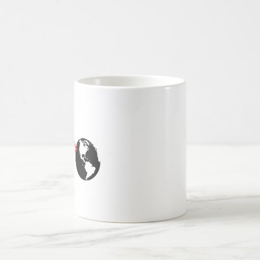 Planet over winst koffiemok (Center)