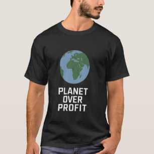 Planet-over-winst Recyclen het milieu e.a. T-shirt