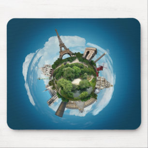 Planet Paris mousepad Muismat