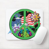 Planet Peace US Muismat (Met muis)