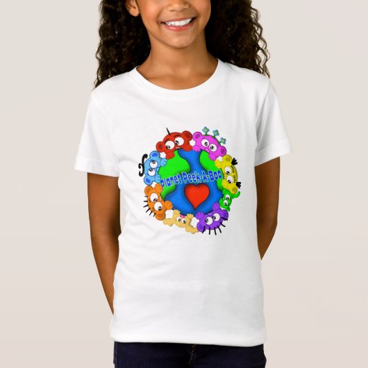 Planet Peek-A-Boo Logo T-shirt (Voorkant)