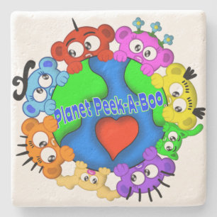 Planet Peek-A-Boo Onderzetter Fun