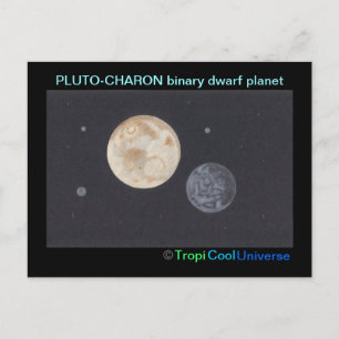 Planet PLUTO briefkaart