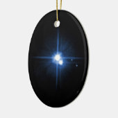 Planet Pluto moon Charon NASA Keramisch Ornament (Links)