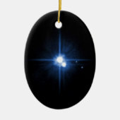 Planet Pluto moon Charon NASA Keramisch Ornament (Voorkant)
