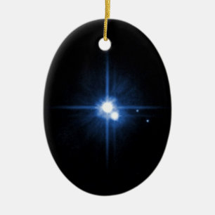 Planet Pluto moon Charon NASA Keramisch Ornament