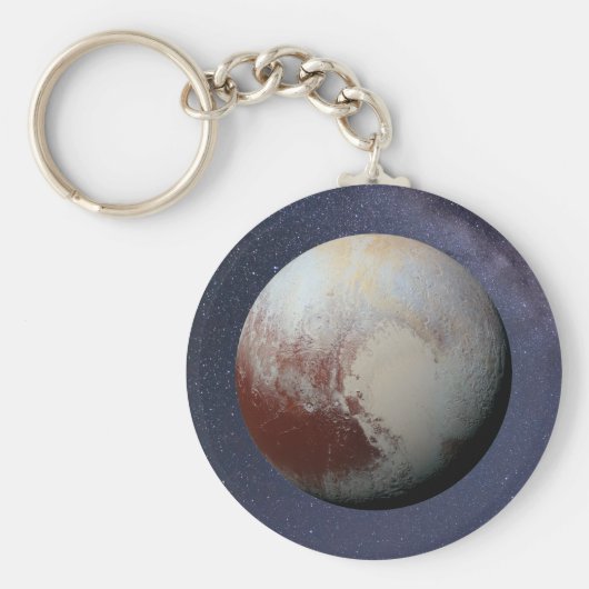 Planet Pluto Sleutelhanger (Voorkant)