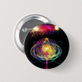 Planet Raybine Ronde Button 5,7 Cm (Voorkant /achterkant)