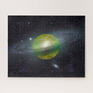 Planet Saturn Legpuzzel