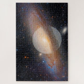 Planet Saturn Legpuzzel (Verticaal)