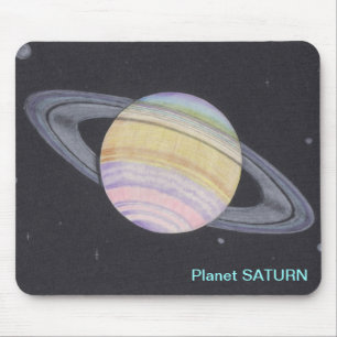 Planet SATURN mousepad Muismat