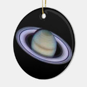 Planet Saturn Ornament. Keramisch Ornament (Links)
