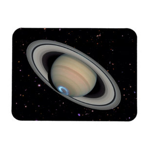 Planet Saturn Starry Sky Magneet