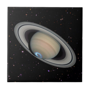Planet Saturn Starry Sky Tegeltje