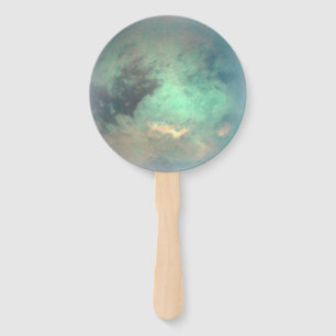 Planet Saturn's Moon Titan Handwaaier