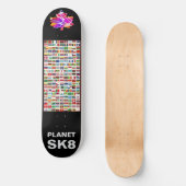 PLANET SK8 SKATEBOARD (Voorkant)