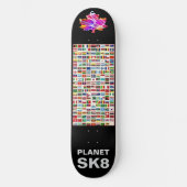 PLANET SK8 SKATEBOARD (Voorkant)
