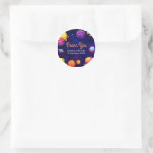 Planet solar space 1e verjaardag Dank u Sticker (Tas)