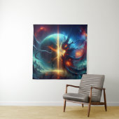 Planet-Splitting Alien Plant Wandkleed (In situ)