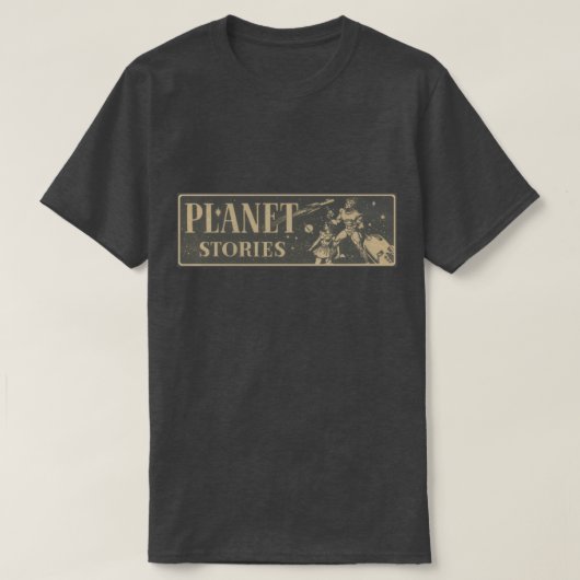 Planet Stories Banner T-shirt (Design voorkant)