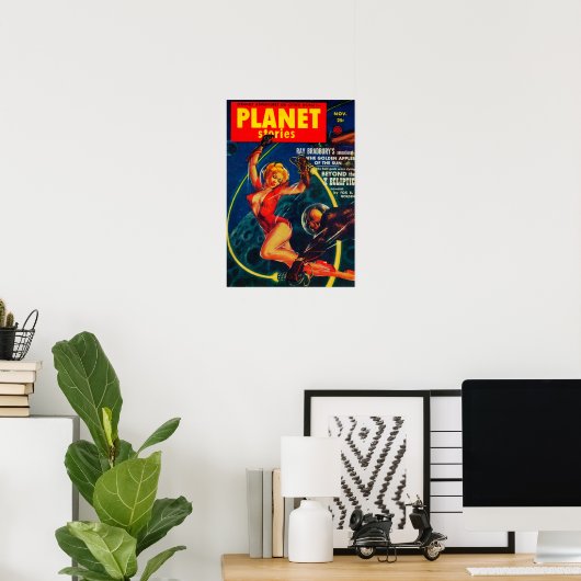 Planet Stories Magazine Hoesje 2 Poster (Thuiskantoor)