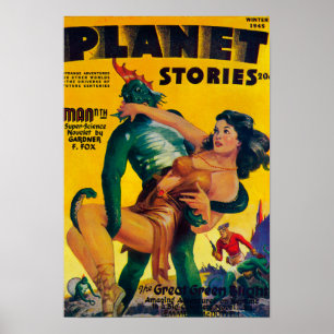 Planet Stories Magazine Hoesje 4 Poster