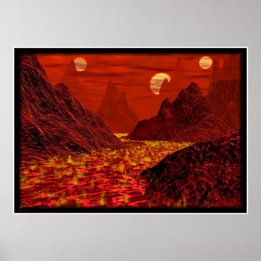 Planet Ta'Ralakk Poster (Voorkant)