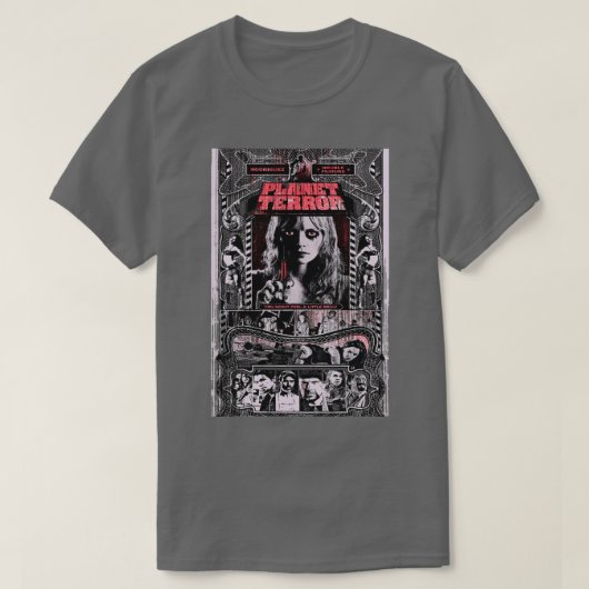 PLANET TERROR FILM T-SHIRT (Design voorkant)