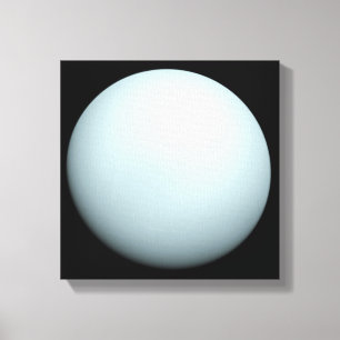 Planet Uranus Canvas Afdruk