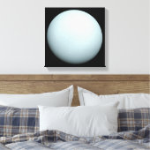 Planet Uranus Canvas Afdruk (Insitu (Slaapkamer))