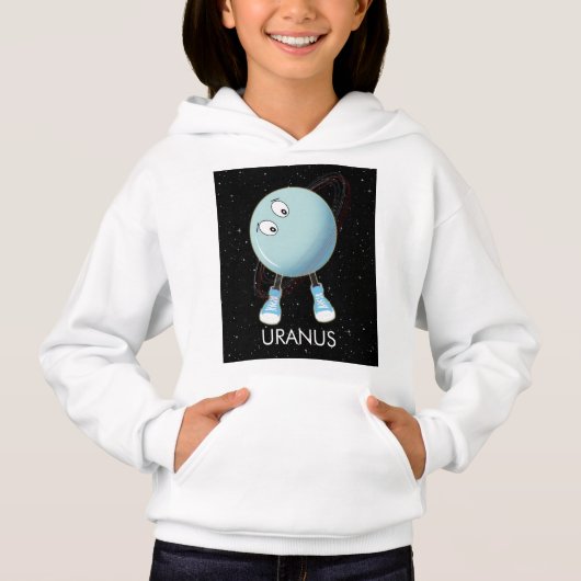 Planet Uranus en sterren (Voorkant)