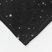 Planet Uranus en sterren Fleece Deken (Hoek)