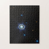 Planet Uranus met Afbeelding van Rings en Moons JW Legpuzzel (Verticaal)