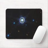 Planet Uranus met Afbeelding van Rings en Moons JW Muismat (Met muis)