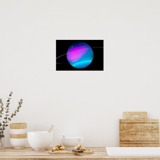 Planet Uranus Poster (Keuken)