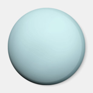 Planet Uranus Round Magnet Magneet