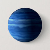 PLANET URANUS v.2 (zonnestelsel) ~ Ronde Button 5,7 Cm (Voorkant)
