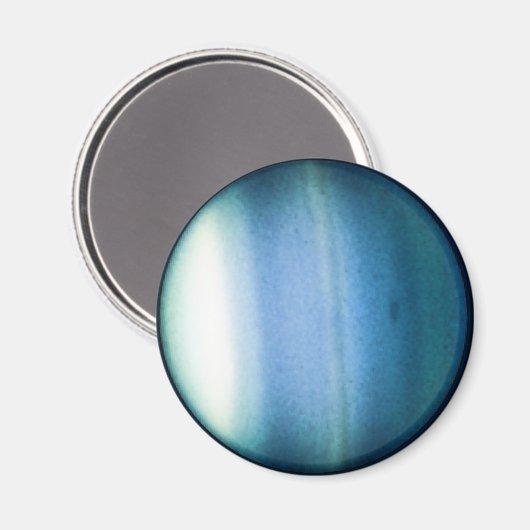 PLANET URANUS (zonnestelsel) ~ Magneet (Voorkant / Achterkant)